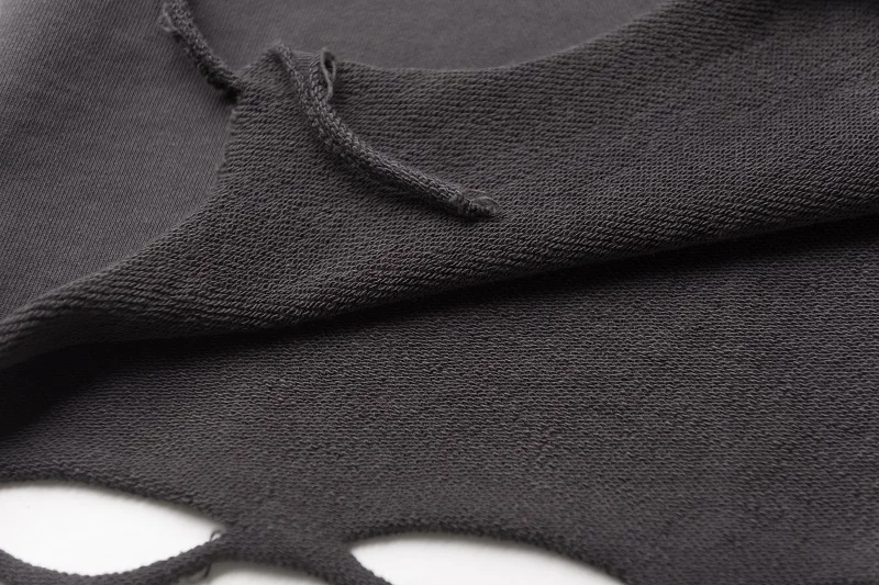 QoolXCWear Весенние Новые толстовки мужские модные рваные хип-хоп толстовки уличная толстовка с дырками