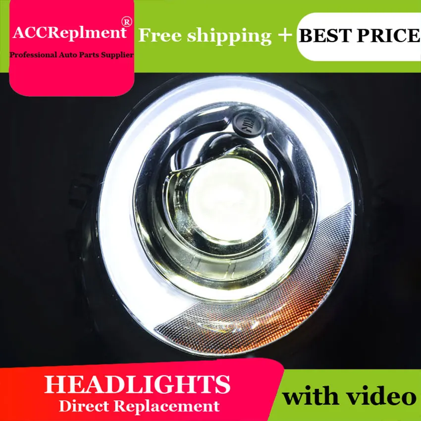Автомобильный Стайлинг для BMW MINI head светильник s U angel eyes 2014-2019 light bar Q5 bi xenon lens