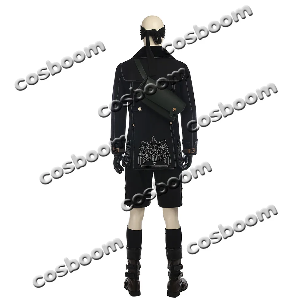 COSBOOM НИР: автоматы 9 S Косплэй костюм YoRHa № Тип Deluxe Для мужчин взрослых Игра Наряд