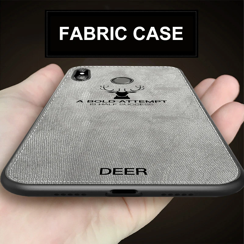 Fabric Case for Xiaomi Pocophone F1 X3NFC Classic Cloth Matte Skin Soft Hard Back Cover for Xiomi Mi Max 3 2 5 6 10T Phone Cases