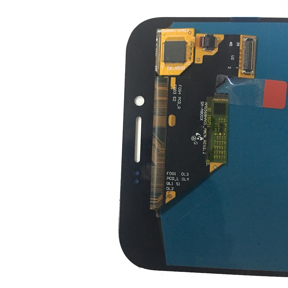Для Samsung Galaxy A8 2016 A8100 A810 AMOLED ЖК дисплей 100% протестированный рабочий кодирующий