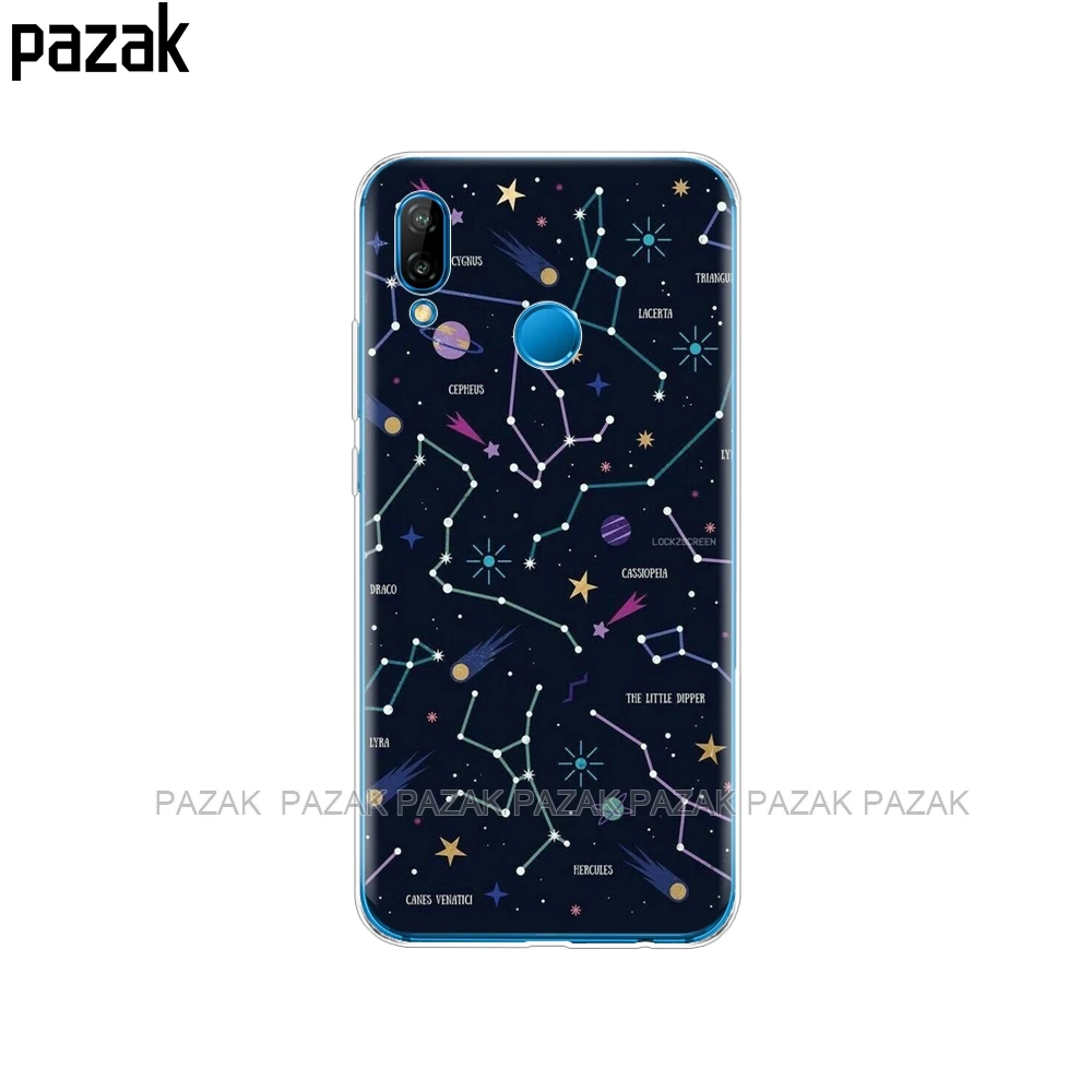 52258 Чехол для huawei Nova 3 3i 3e Чехол Мягкий ТПУ силиконовый чехол для Nova3 Nova3i INE-LX2 INE-LX9 чехол с принтом - Цвет: 52258