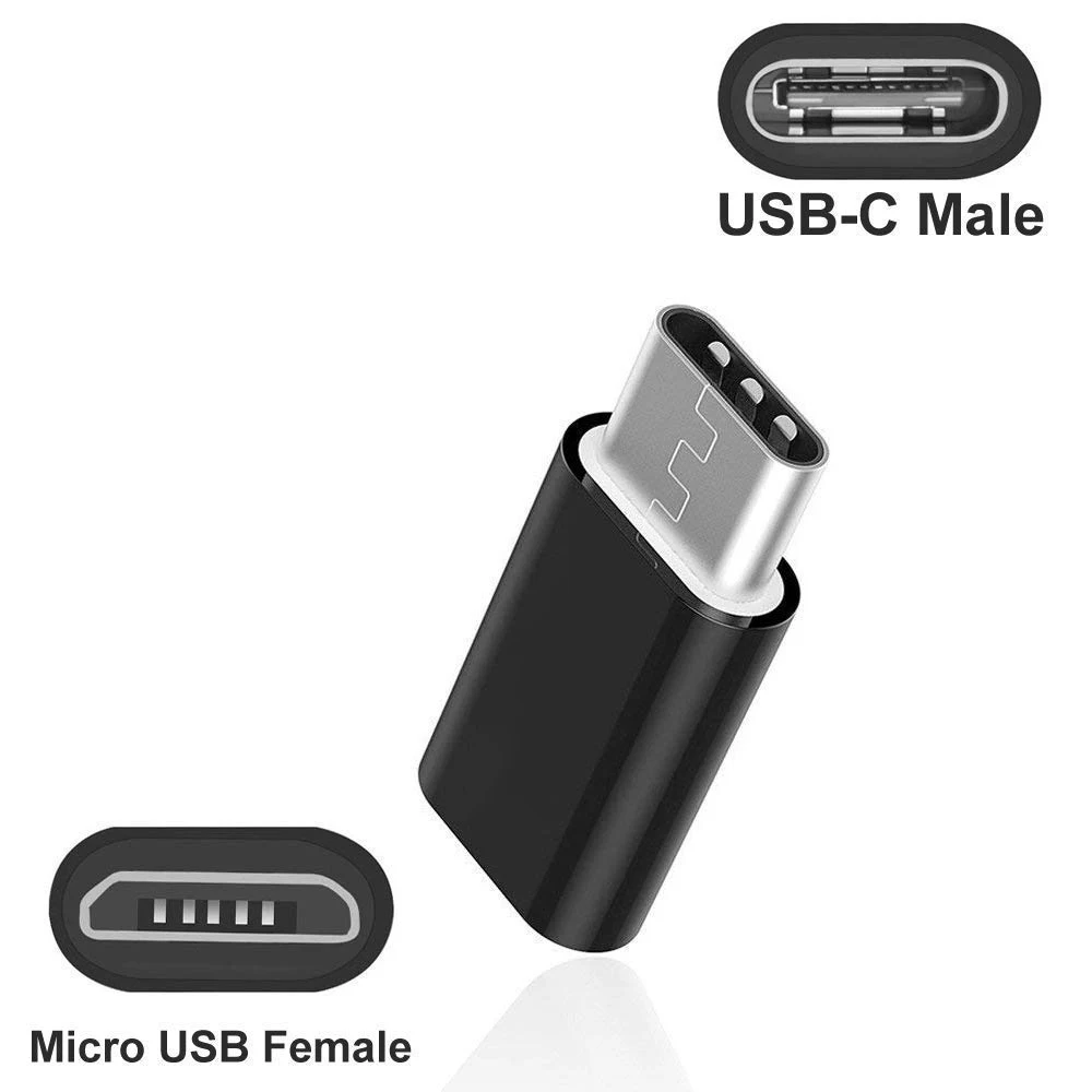 Ascromy 100 шт. USB Type C адаптер Micro для USB-C синхронизации данных зарядный кабель Разъем