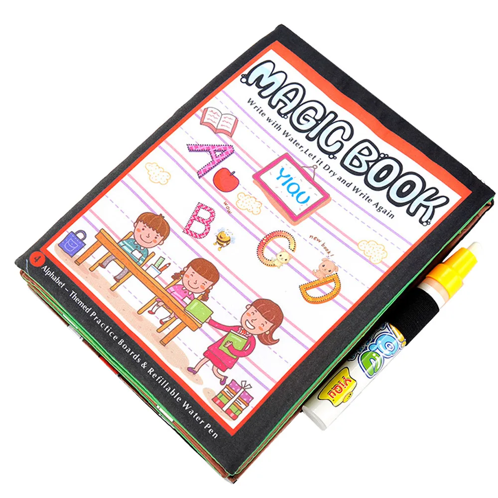 Magic Water Drawing Book Coloring Doodle Educational Pen Painting Gift Early Toy for Kids brinquedo #W20 | Игрушки и хобби