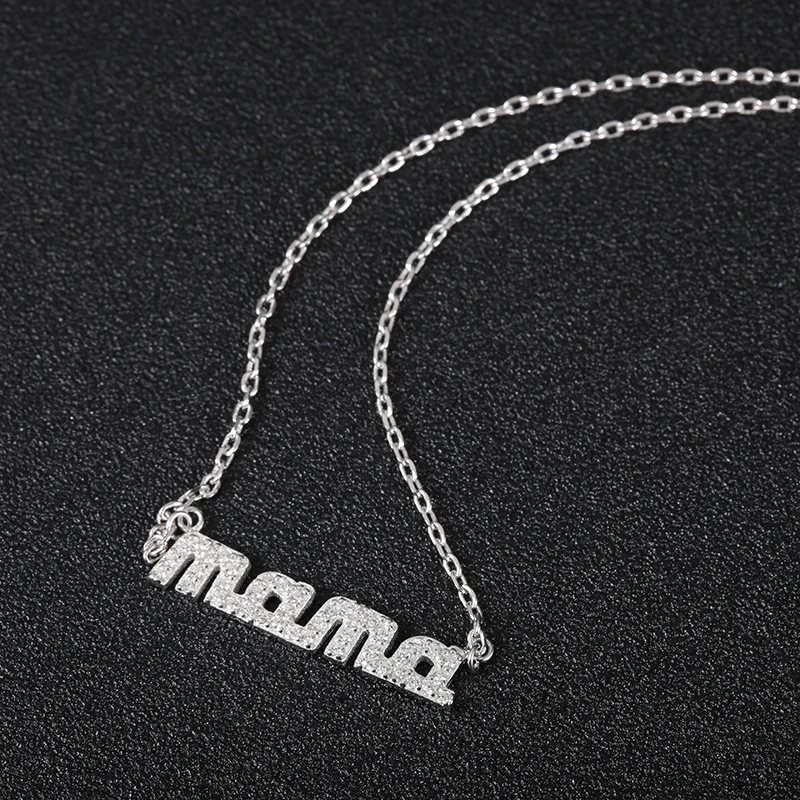 Женское ожерелье из серебра 100% пробы с фианитом|necklace india|jewelry directjewelry personalized necklaces |