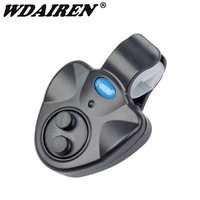 wdairen fishing e1 fish bite alarm electronic buzzer on fishing rod with loud siren daytime night indicator
