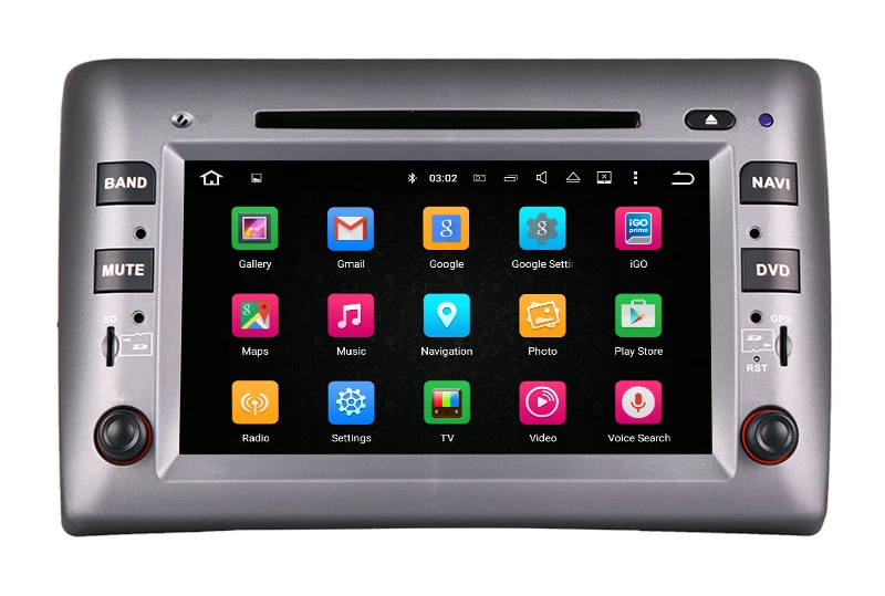 Android 8 0 7 1 Восьмиядерный автомобильный dvd плеер gps навигация для fiat stilo 2002-2010 4G RAM 32G