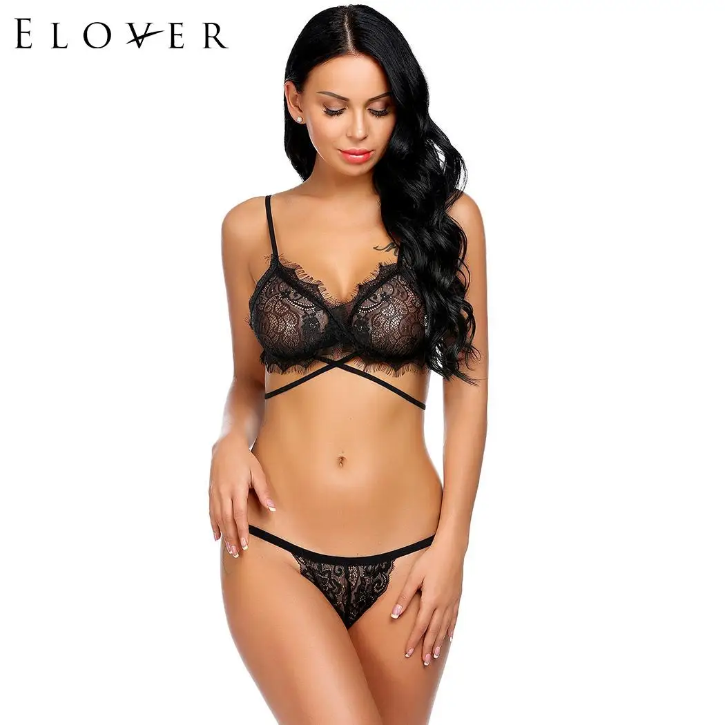 Женский Кружевной Костюм Elover Lenceria сексуальный костюм на тонких бретельках в