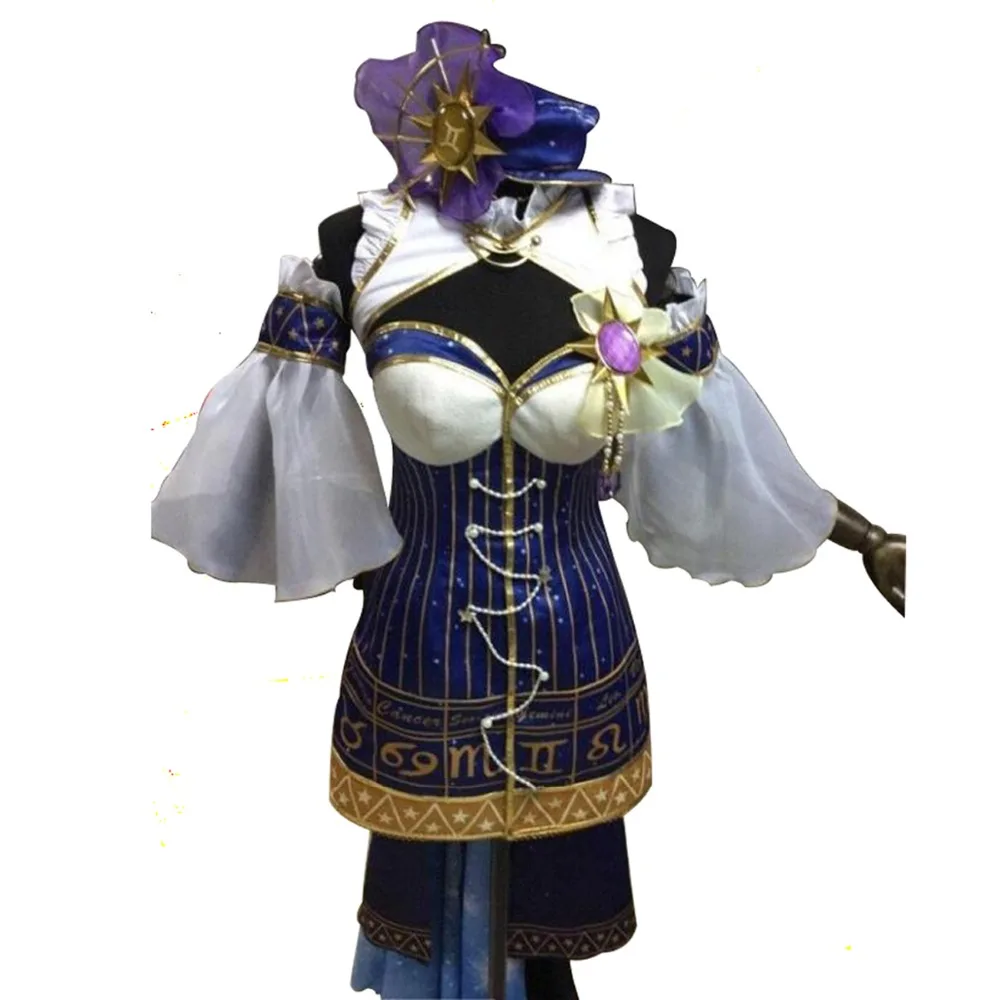 Японский аниме love live карнавальный костюм Nozomi LoveLive косплей созвездие пробуждение