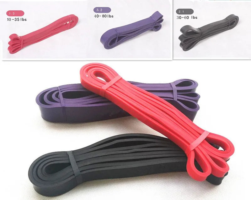 Набор из 3 натуральных латексных резинок 41 &quotс сопротивлением прочности петля