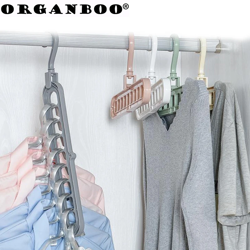 ORGANBOO 1 шт. пластиковые плечики домашние вешалки для гардероба крючок балкона на