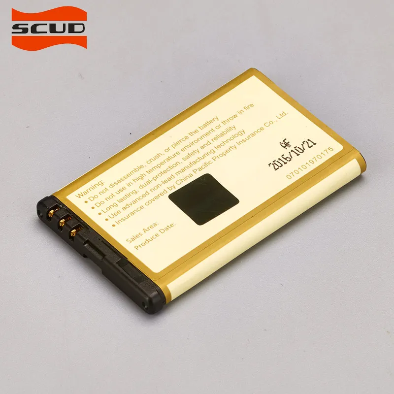 Аккумулятор SCUD для телефона Nokia5230 5232 5800 5900 C3 N900 X6 X9 BL 5J Lumia 520/525/526 BL5J 1997 2017|bl5j