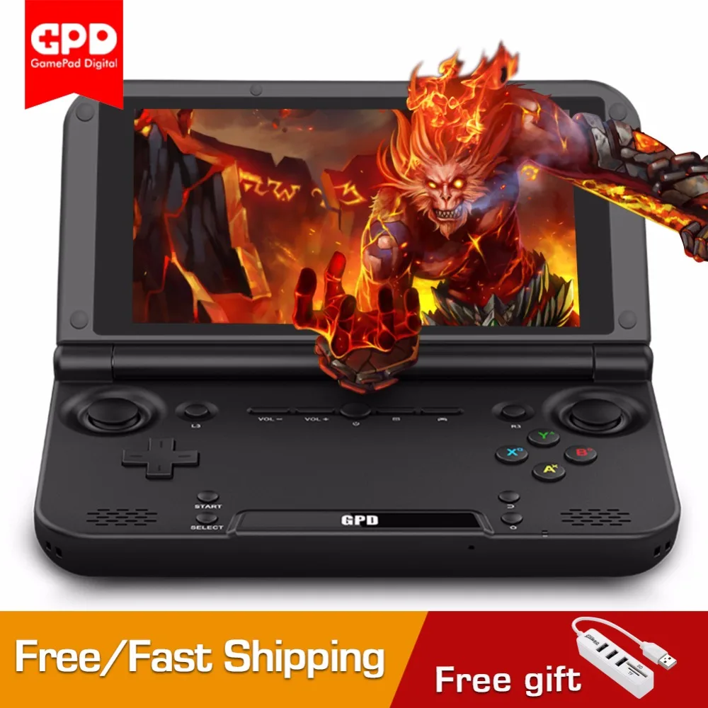 GPD XD Plus 5 0 дюймовый планшетный ПК портативные игровые консоли 4G/32G шестиядерный H IPS
