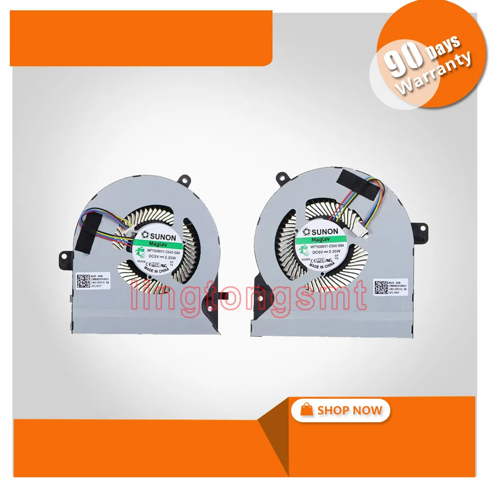Новый охлаждающий вентилятор для ноутбука For Asus ROG Strix GL502V GL502VT GL502VS GL502VM GL502VY MF75090V1