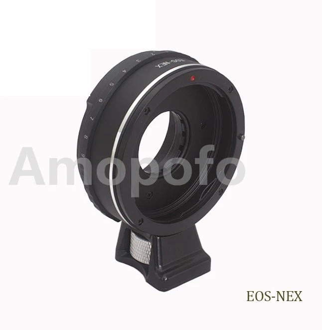 Регулируемое кольцо адаптер с диафрагмой для Canon EOS EF Крепление объектива sony E
