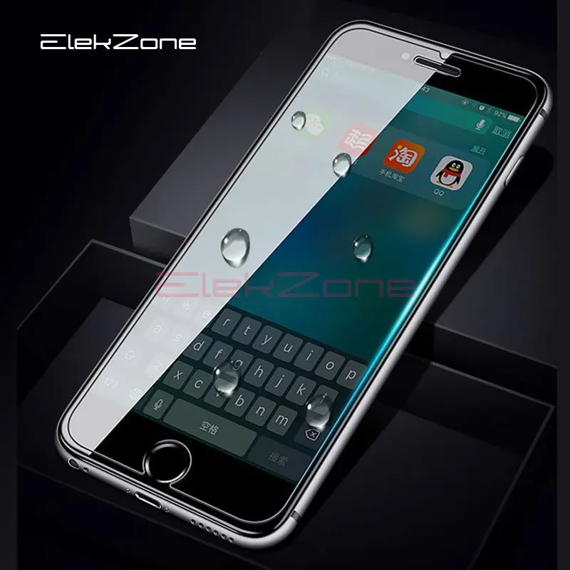 Закаленное стекло 9H 2.5D для iPhone 7 6 Plus 8 X защита экрана iphone полная экрана|Защитные