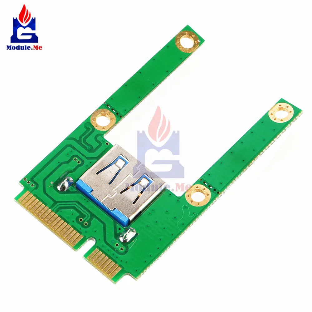 Мини PCI-E слот для карты расширения к USB 2 0 интерфейсный адаптер переходная карта |