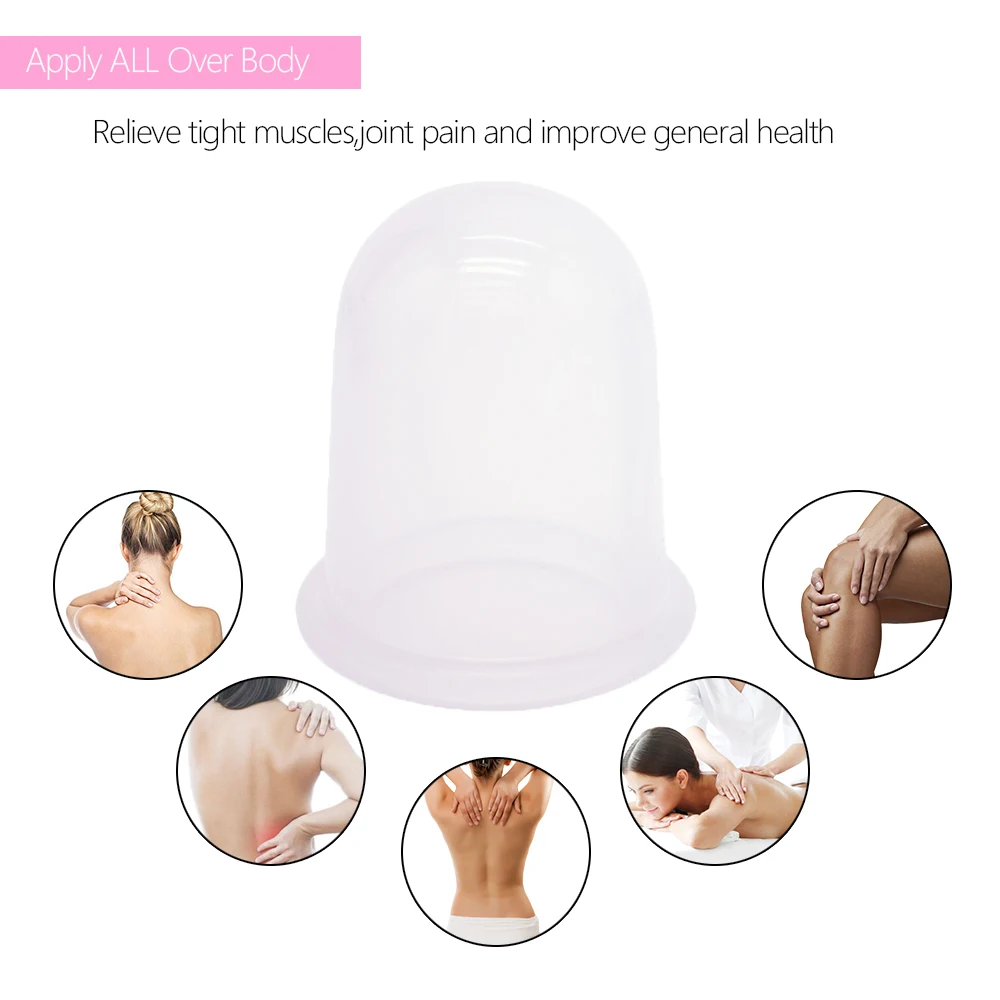 1/6 шт. портативные медицинские вакуумные массажные чашки|silicone cupping set|cupping setmassage set