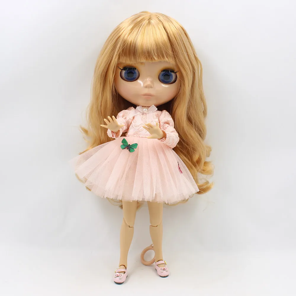 Ледяной DBS bjd куклы коричневый цвет длинные вьющиеся волосы загорелая кожа