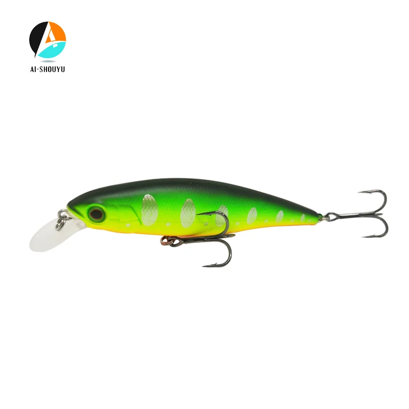 2019 новая жесткая Рыболовная Приманка Minnow 95 мм 14 г приманка с 2 рыболовными