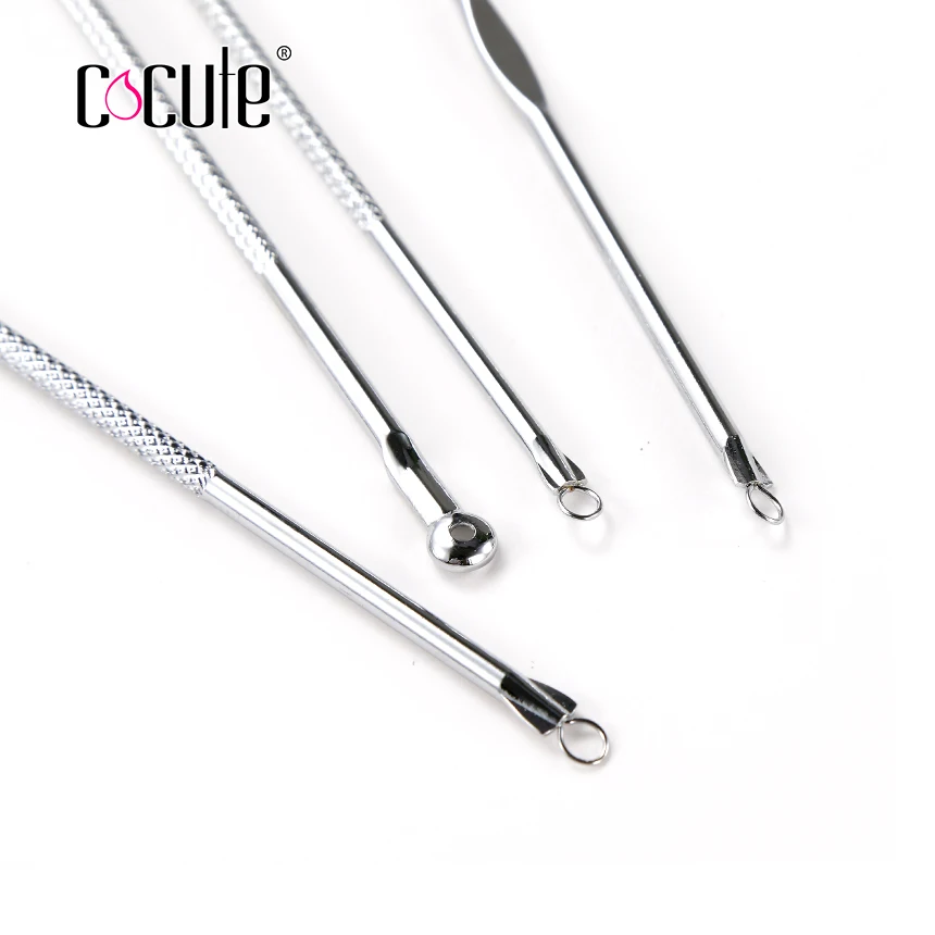 4PCS/lot Acne Removal Needle Pimple Remover Treatment Black Extractor | Красота и здоровье