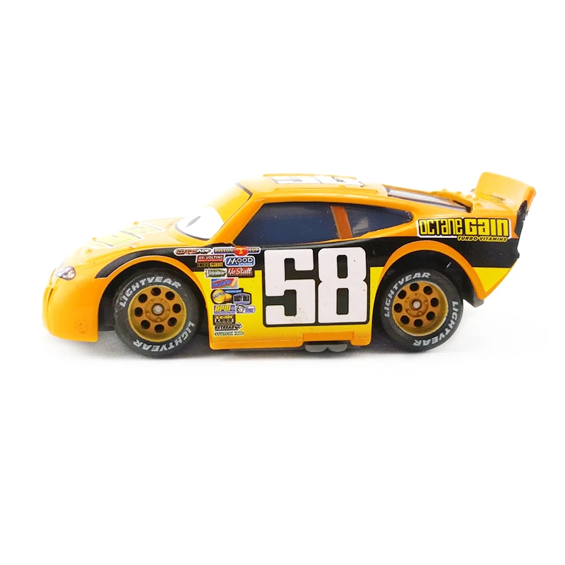 Дисней Pixar Cars No.58 металлический литой под давлением игрушечный автомобиль 1:55