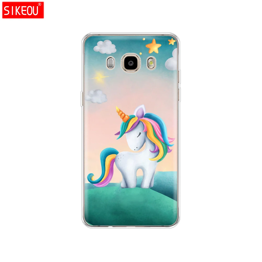 12062 Мягкий ТПУ силиконовый чехол для samsung Galaxy J7 чехол J710 J710F чехол для samsung J7 чехол в виде кошки цветка - Цвет: 12062