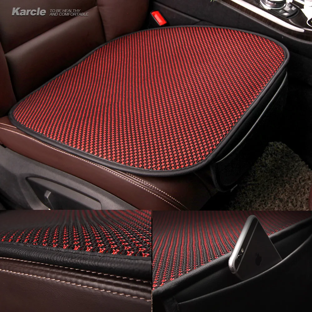 Karcle 1 шт. чехлы для автомобильных сидений шелковая подушка 4 сезона