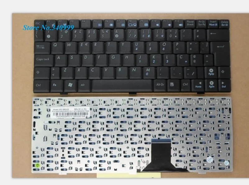 Бесплатная доставка новая клавиатура для ноутбука ASUS 1000H EEE PC EEEPC 1000 Portugal PO black |