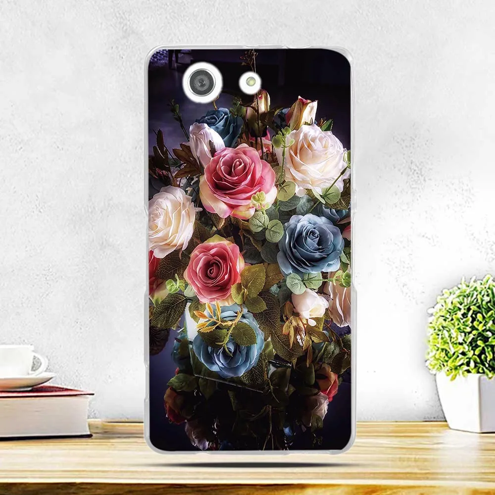 7 Чехол для sony Xperia Z3 Compact Xperia Z3 mini M55W D5803 D5833, чехлы для телефонов, мягкий силиконовый чехол s для sony Xperia Z3 Compact Z3mini - Цвет: 7