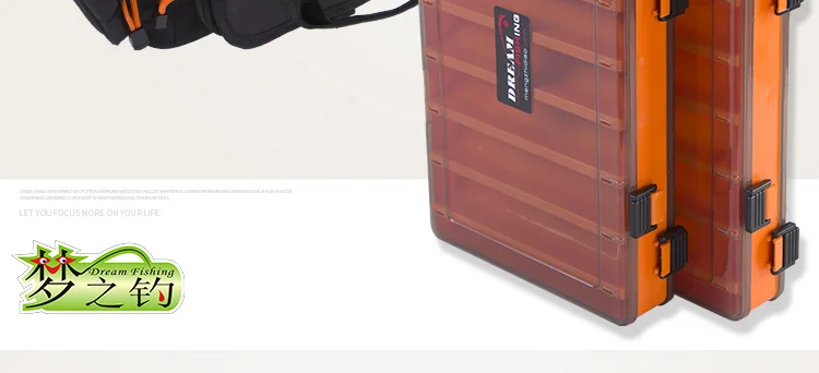 МЕЧТА РЫБАЛКА Пластик Рыбалка Box 27x18x4,3/27x18x4,8 см рыболовные приманки коробка рыболовный крючок приманки аксессуары инструменты чехол для хранения песка