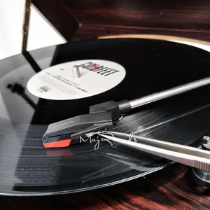 1 шт. щипцы для установки фонографа игла специальный зажим нескользящий с замком