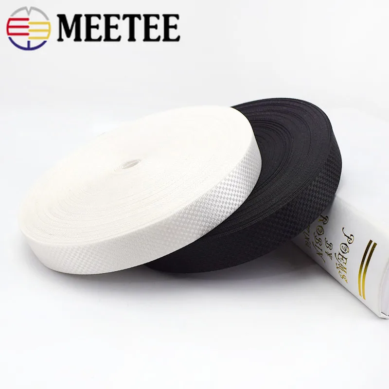 Нейлоновая тесьма Meetee шириной 25 мм жаккардовая кружевная лента для рюкзаков