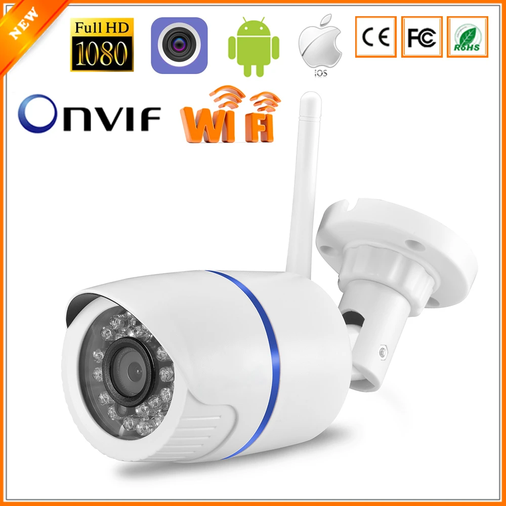 Wifi IP Bullet camera 1080P 720P HD камера безопасности для улицы водонепроницаемая ночного