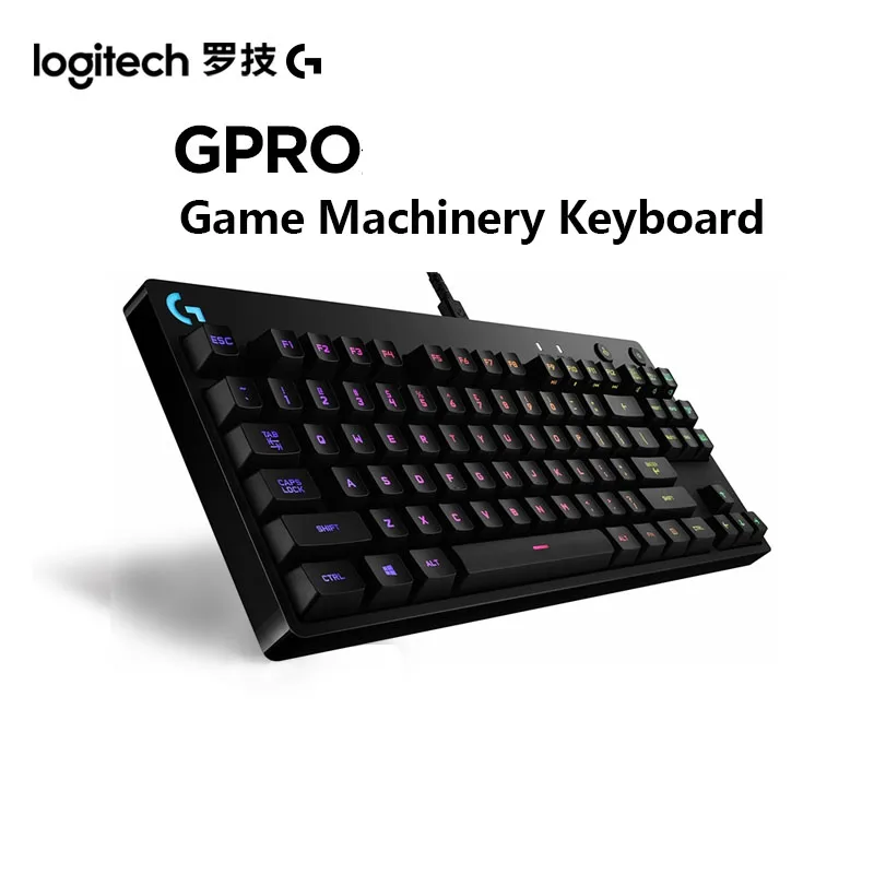 Клавиатура Logitech GPRO Механическая проводная USB 87 клавиш RGB подсветка