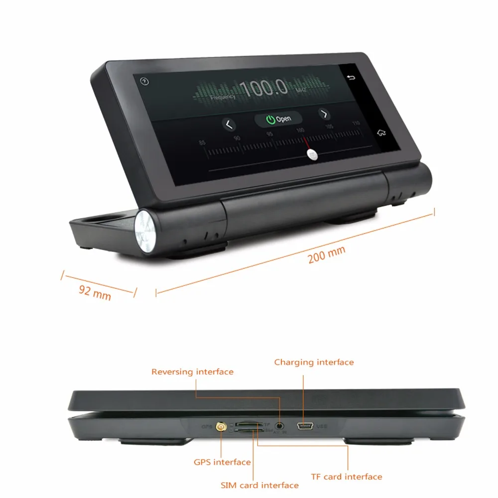 BesMoonsee Android 3G 6 86 &quotBluetooth wifi GPS сенсорный экран задний HD Автомобильный