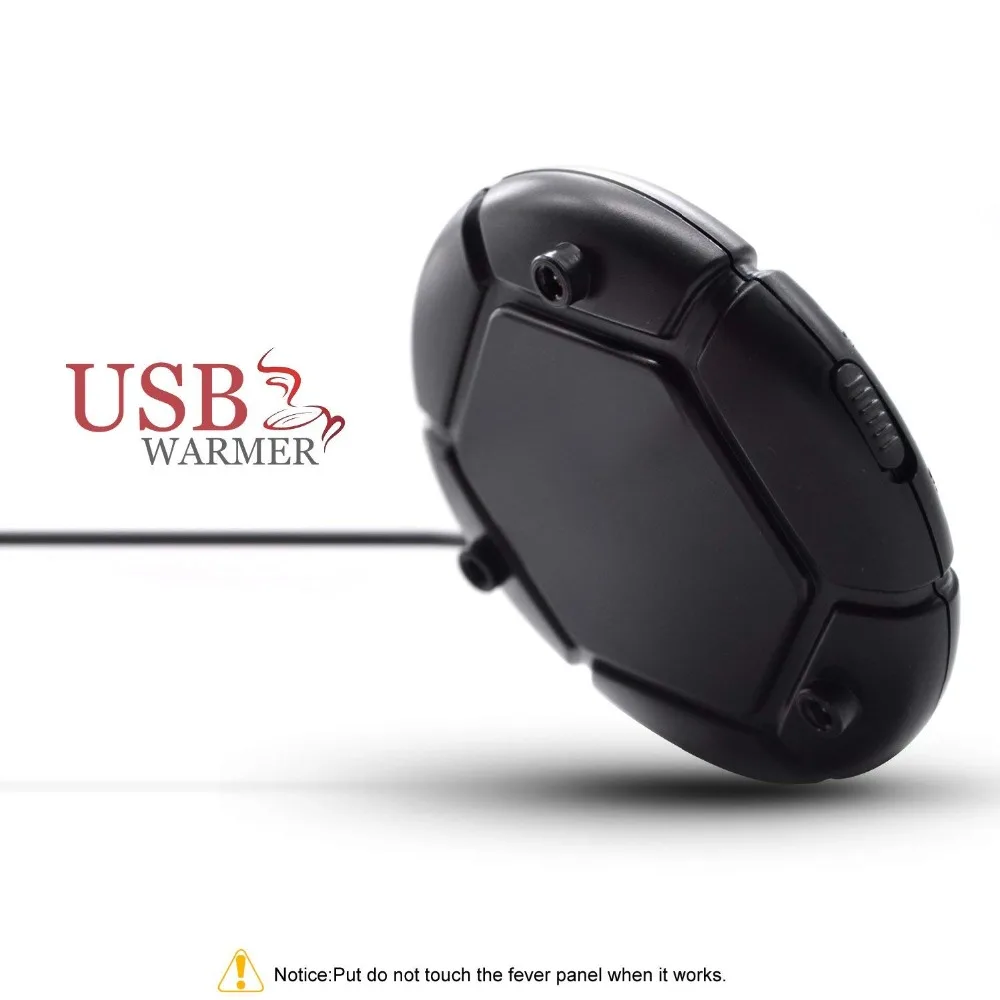 Футбольная USB чашка теплая кружка для напитков коврик сохраняющий тепло