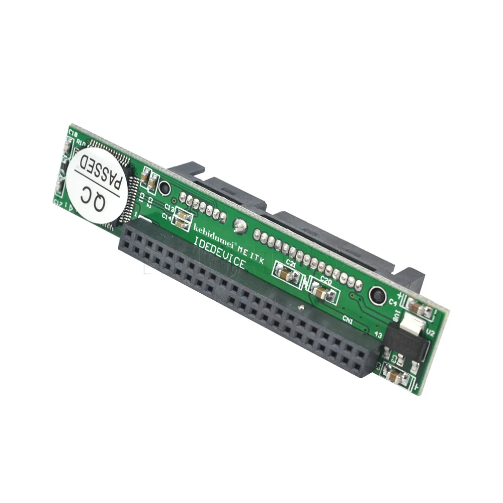 Kebidumei IDE to Sata 2 5 дюйма Female 40 pin port 1.5Gbs Поддержка ATA 133 100 HDD CD DVD последовательный
