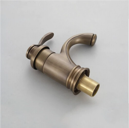 Classical Antique Sink Bathroom Faucet brass sink Bath Mixer Tap Morden design Single handle basin faucet.Deck Mount tap | Обустройство