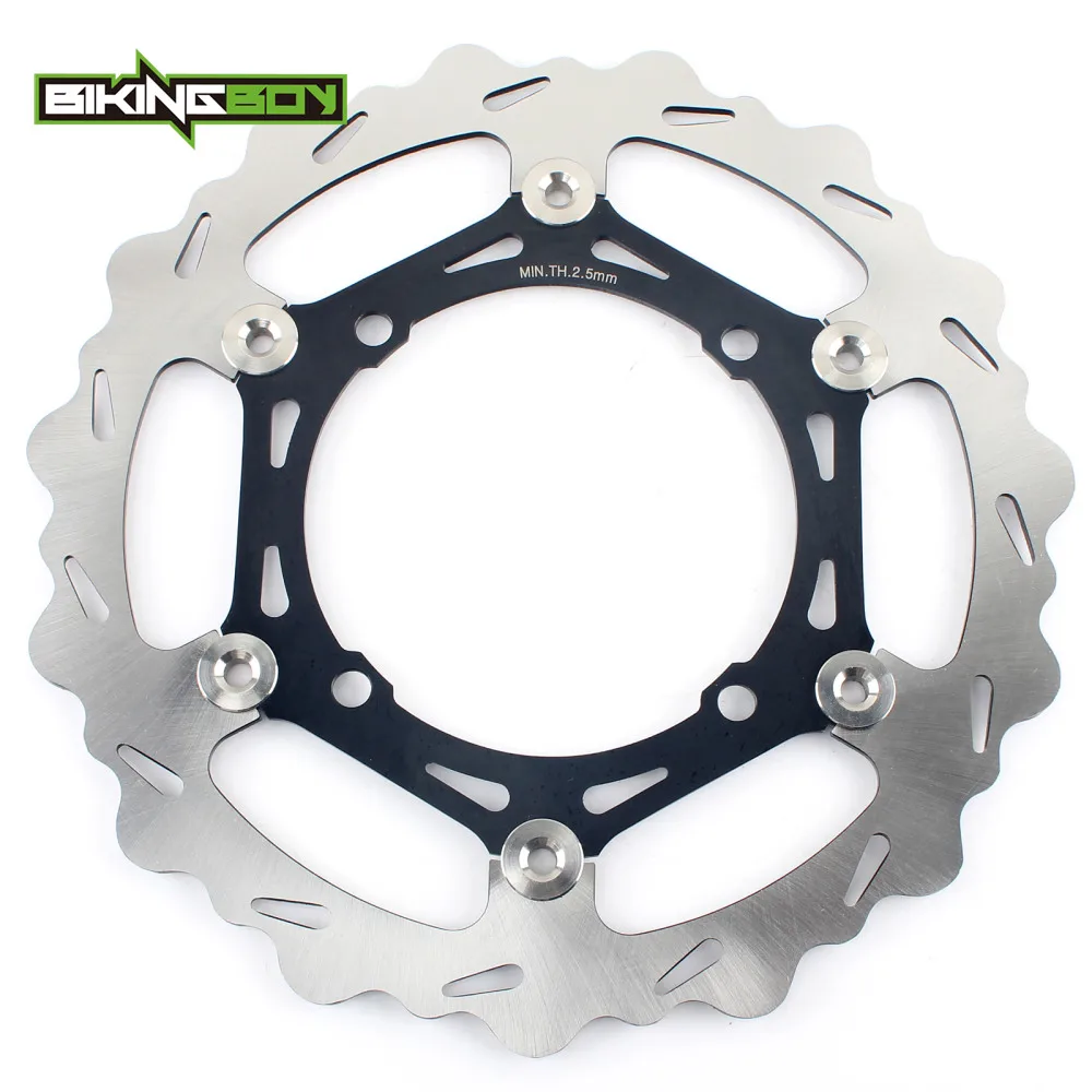 No Groove BIKINGBOY РМЗ 250 07-17 RM-Z 450 05-17 16 15 14 13 09 RMX 450, 10, 11, 12, негабаритных 270 мм спереди и сзади тормозной диск кронштейн адаптера переменного тока - Цвет: No Groove