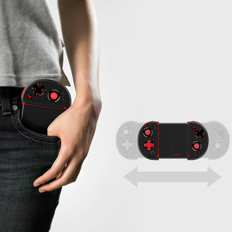 Pubg контроллер телескопический Портативный Джойстик Геймпад Android игровой Bluetooth