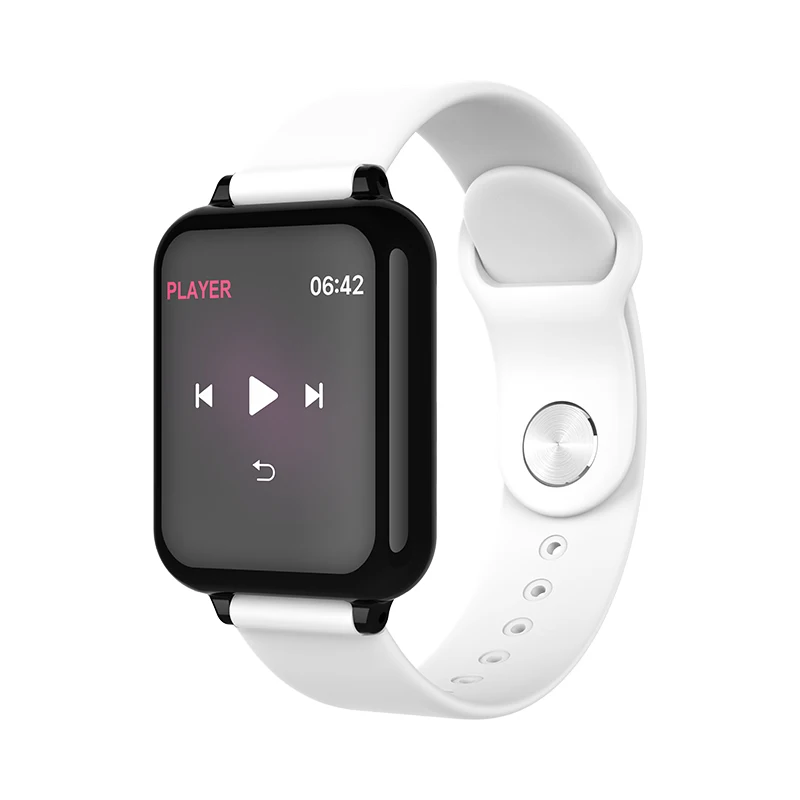 Белый DEMOR Смарт-часы Hero Band 3 спортивный браслет для фитнеса водонепроницаемый пульсометр Монитор артериального давления умные часы для iPhone Android - Цвет: Белый