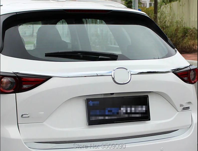Для Mazda CX-5 CX5 KF ремонт заднего бампера багажника задний бампер коробка двери отделка украшения наклейки для автомобилей автостайлинг
