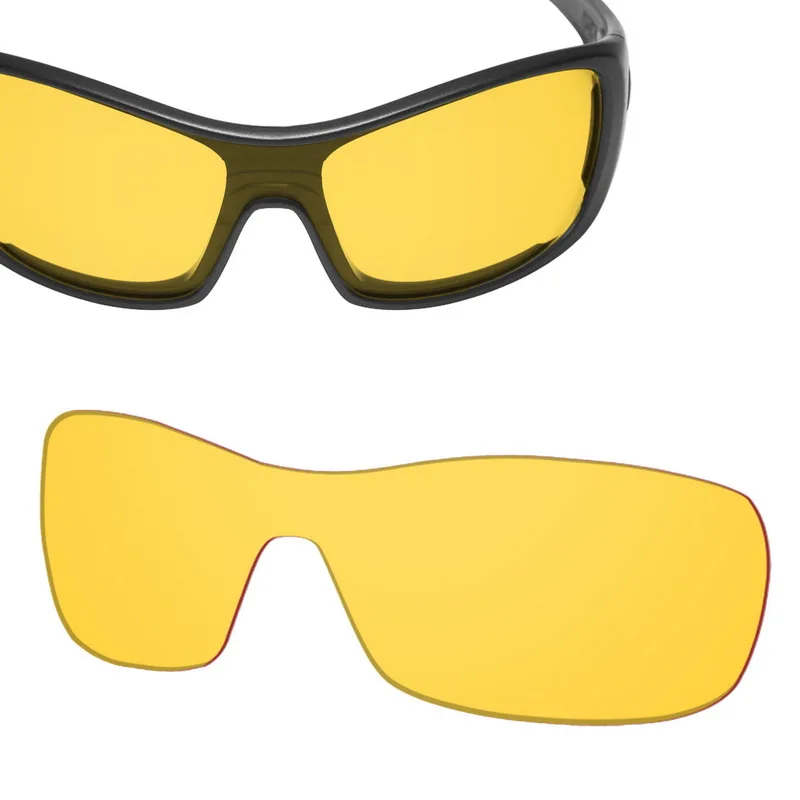 Сменные линзы SmartVLT для солнцезащитных очков Oakley Antix цвет желтый|Очки аксессуары| |