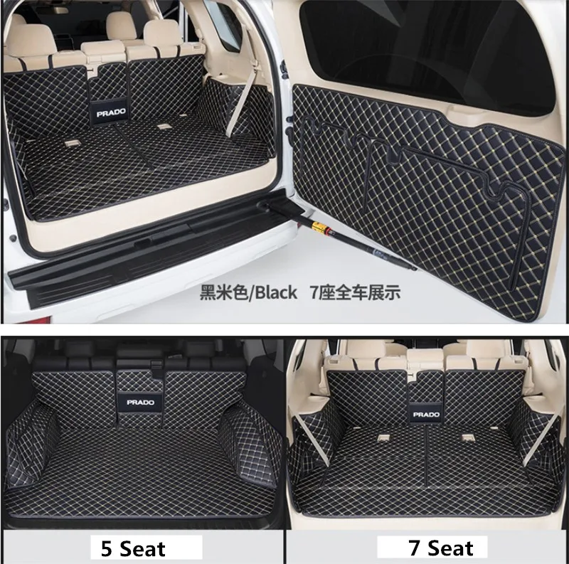 Коврики для багажника TOYOTA LAND CRUISER PRADO 150 2010 2019 коврики груза покрытые всеми