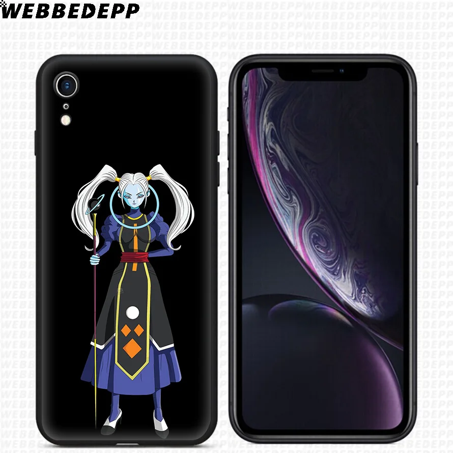 WEBBEDEPP Dragon Ball Z Whis beerus мягкий силиконовый чехол для iPhone 11 Pro Xr Xs Max X или 10 8 7 6 6S Plus 5 5S SE