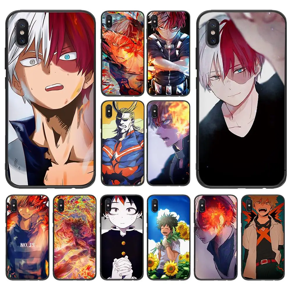 Чехол My Boku No Hero Acade mi a Todoroki для Xiaomi Redmi Note 5 S2 7 Plus 6 3 3S Pro 4A 4X 5A 6A Prime 9 8 RG