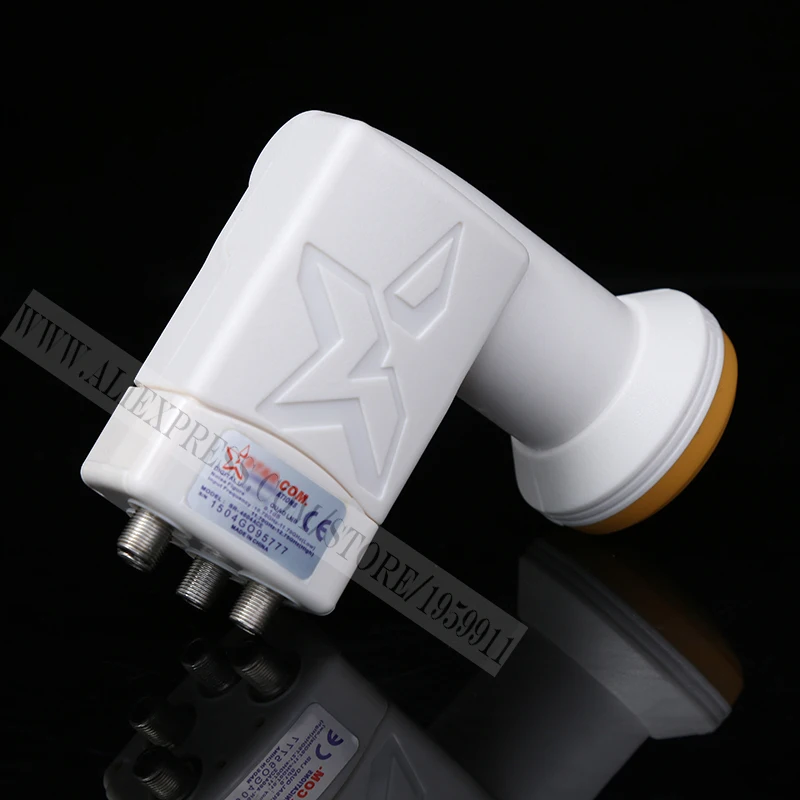 4 шт. Full hd цифровой универсальный LNB Низкий уровень шума рисунок 0.1dB ku band quad lnb высокое качество спутникового телевидения dvbs2 Универсальный lnb HD LNB