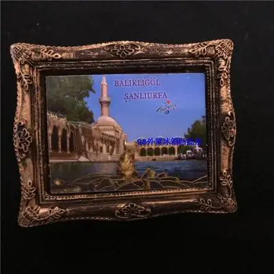 Турецкий туристический памятник 3D холодильник Анталья Смола креативная картина модель Путешествия сувенир магнит на холодильник украшение дома
