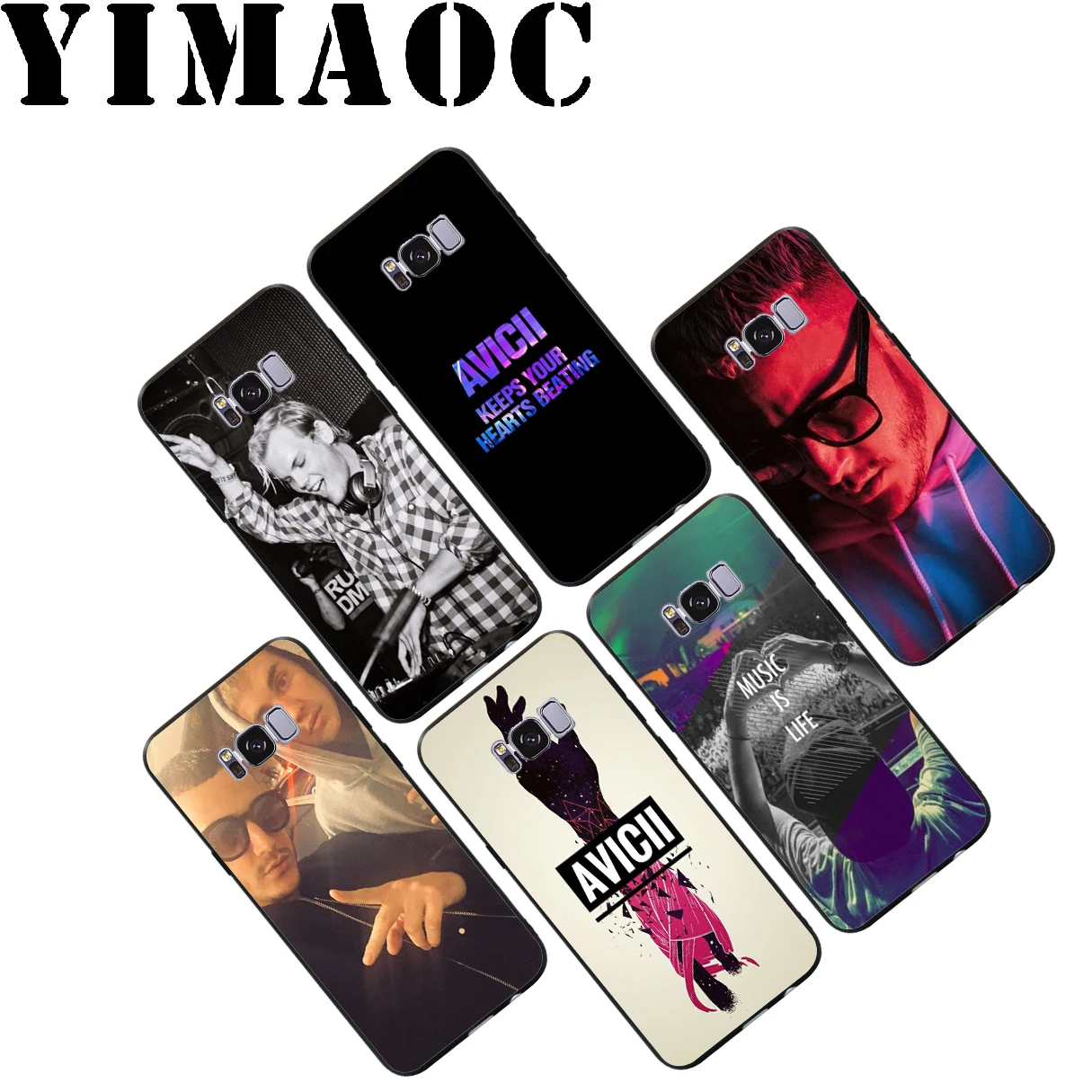 Мягкий чехол YIMAOC для DJ Avicii SNAKE Samsung Galaxy S10 S10e S9 S8 A6 Plus S7 S6 Edge A7 A5 A3 J6 Note 9 8 |
